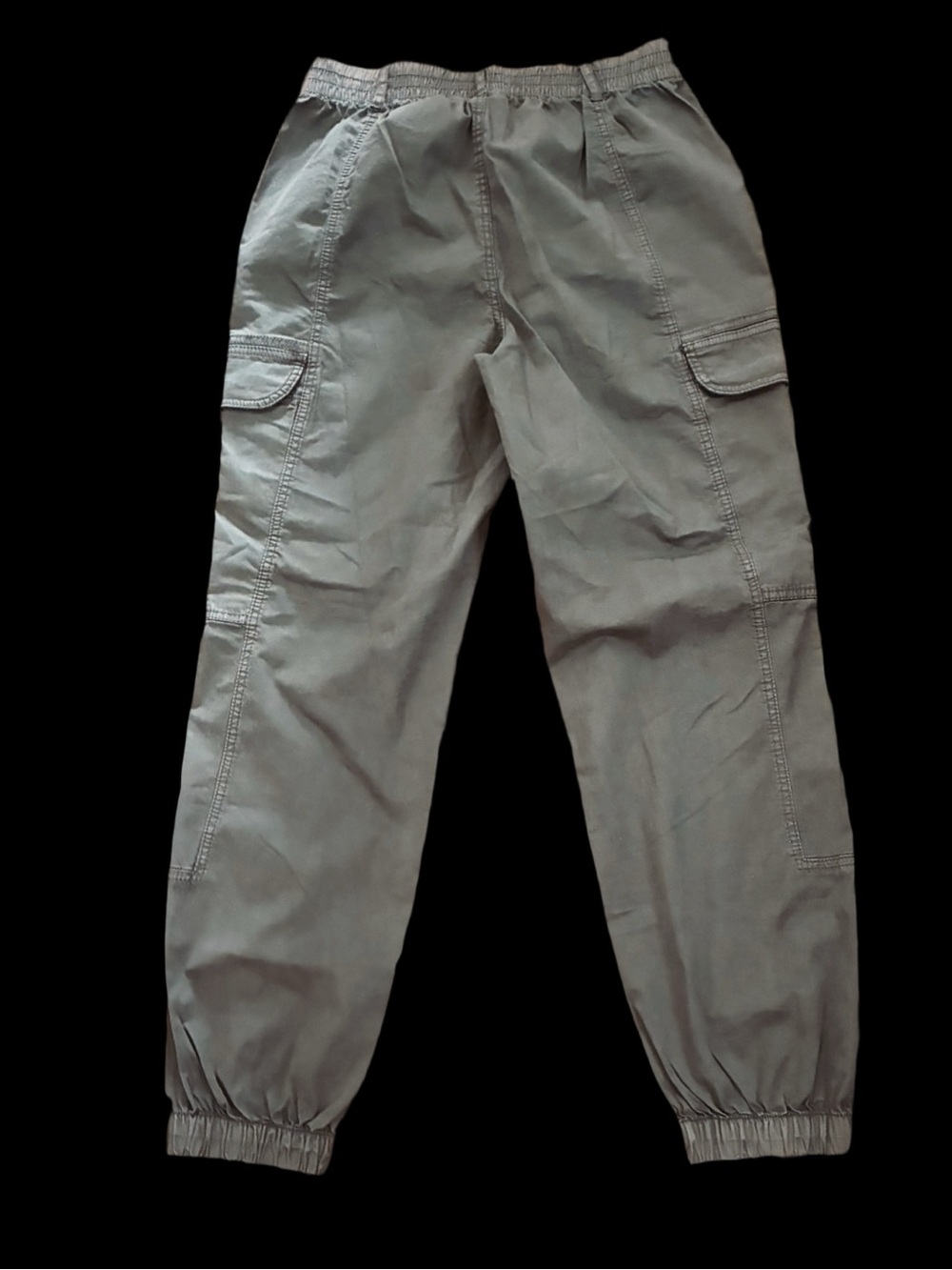 Garage Women's Gray Cargo Jogger Pants - Picture 3 of 13